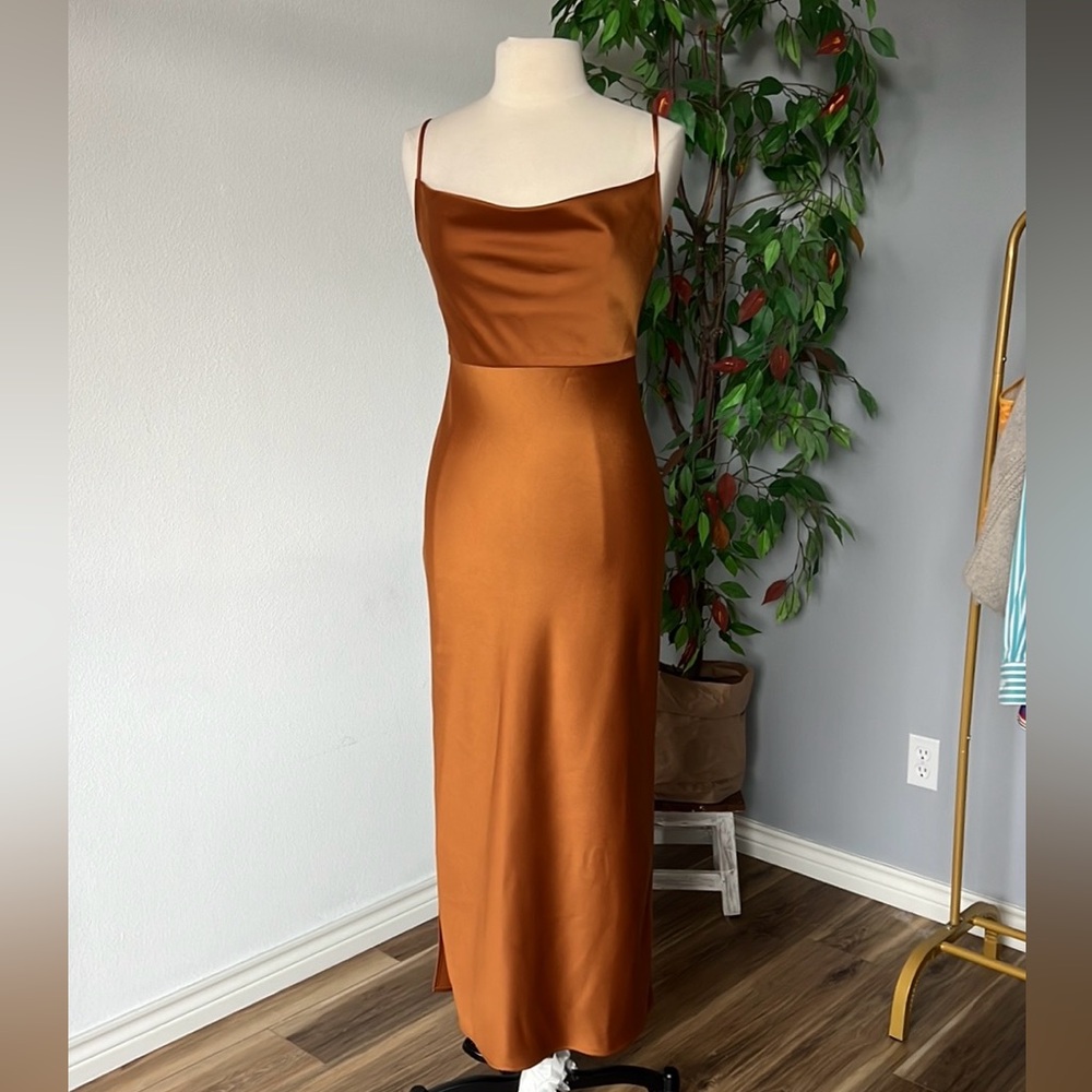 Sachin & Babi Cali Satin Dress Size 8